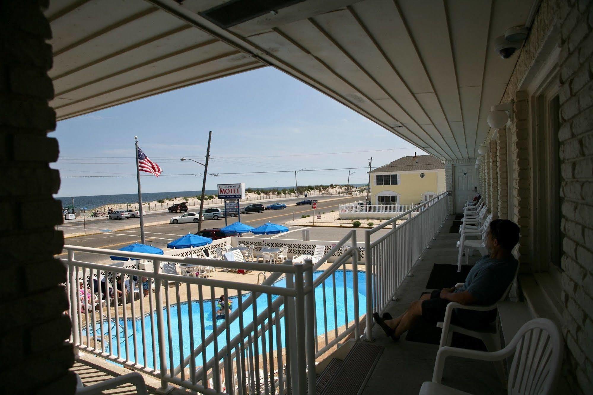 Luna Mar Motel Seaside Park Luaran gambar