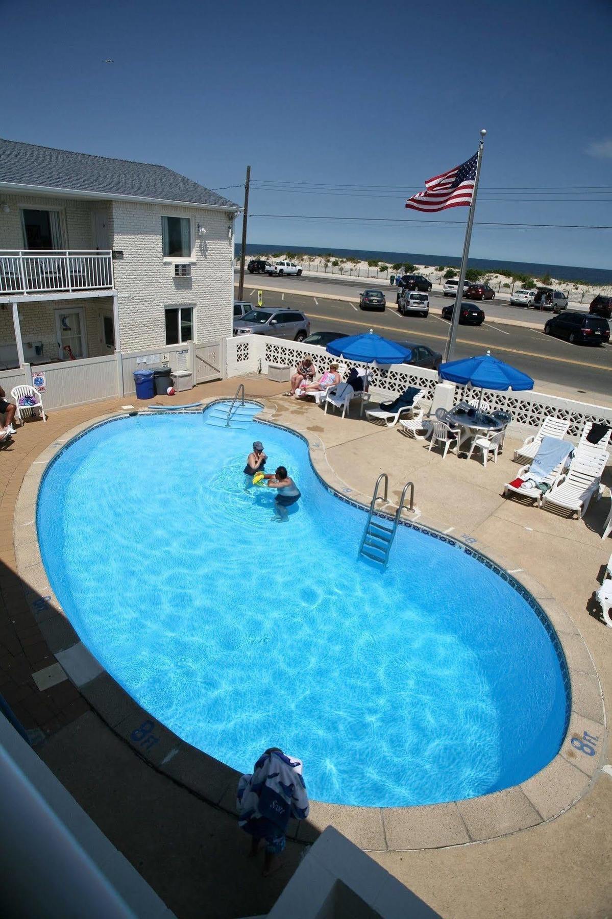 Luna Mar Motel Seaside Park Luaran gambar